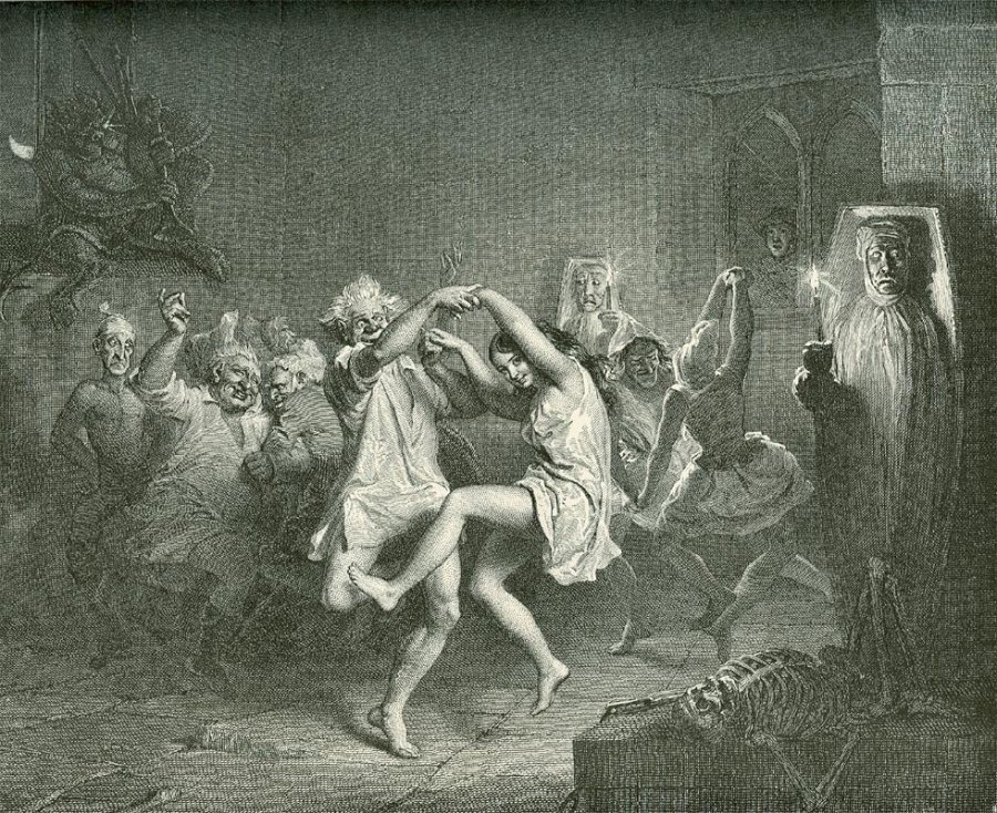 Tam_O'Shanter_and_the_Witches_-_John_Faed